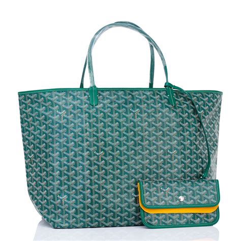 green goyard tote bag|maison goyard tote bag price.